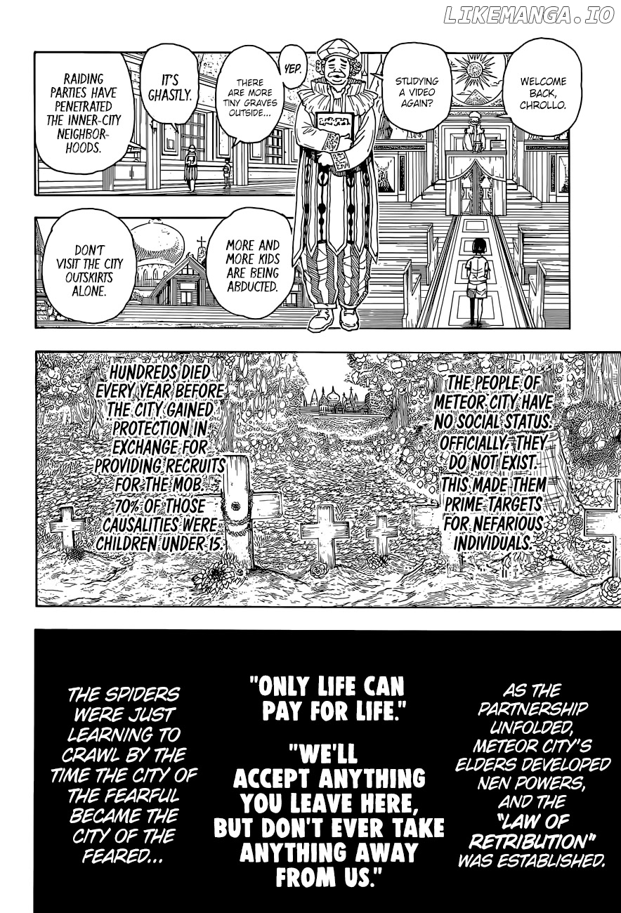 Hunter x Hunter, Chapter 395 image 14